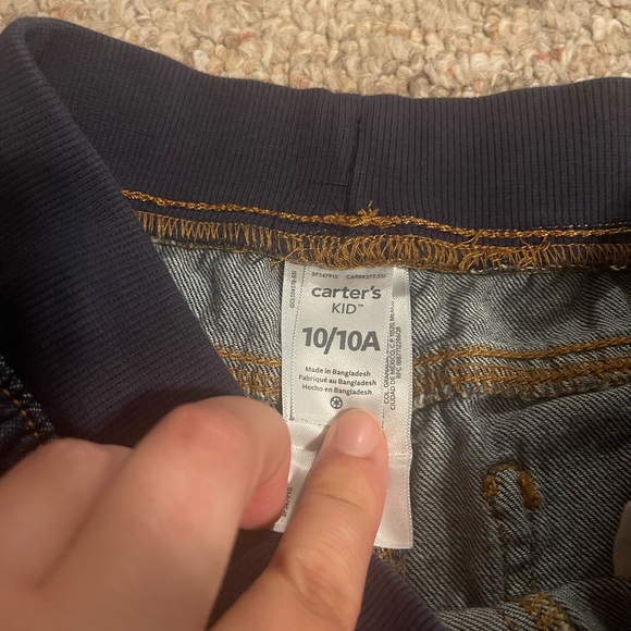 Boys Carter’s pull on jeans size 10 - Picture 2 of 3